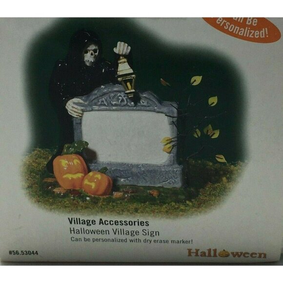 Department 56 Halloween Series Village Accessories Sign #56.53044 - Picture 6 of 9